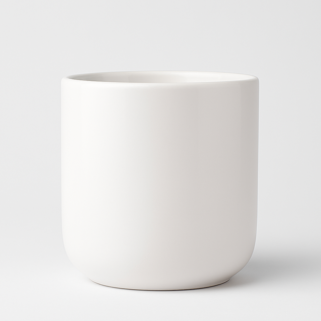 Tasse ohne Griff "weiß" - 250ml