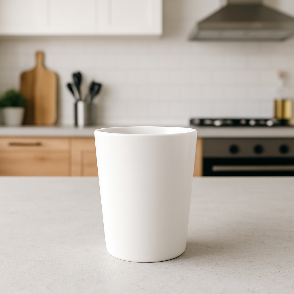 Tasse ohne Griff "weiß" - 270ml