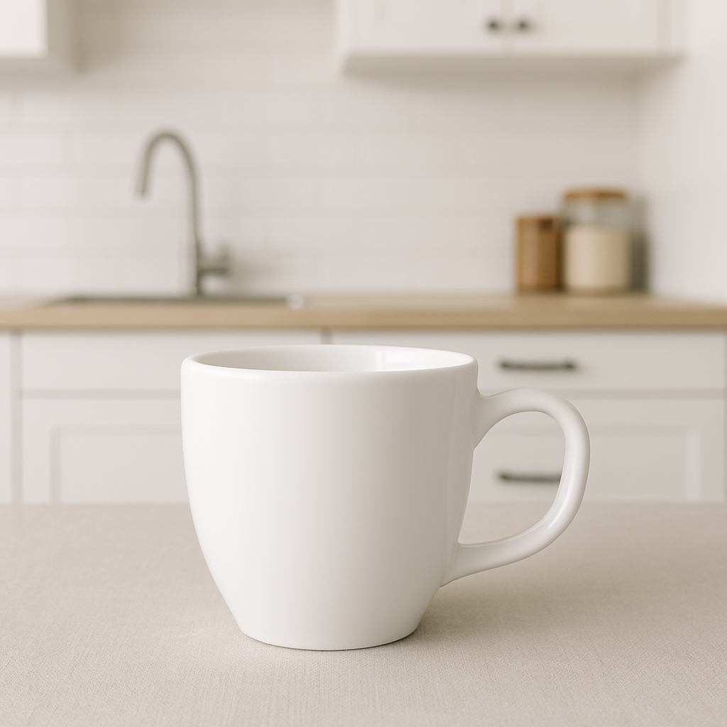 Keramiktasse "weiß" - 200ml