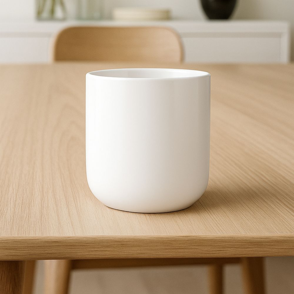 Tasse ohne Griff "weiß" - 250ml