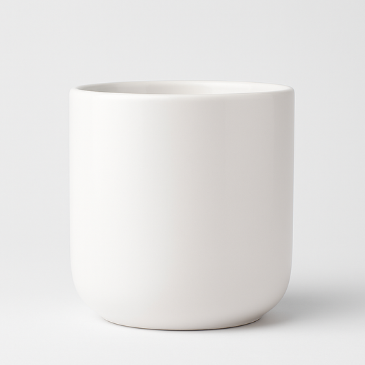 Tasse ohne Griff "weiß" - 250ml