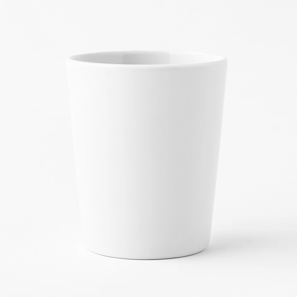 Tasse ohne Griff "weiß" - 270ml