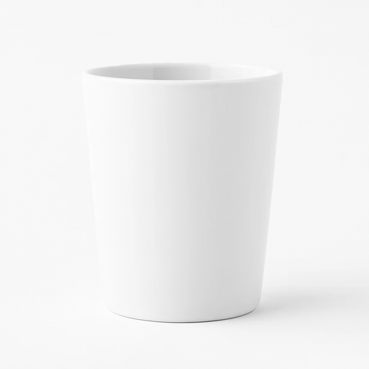 Tasse ohne Griff "weiß" - 270ml