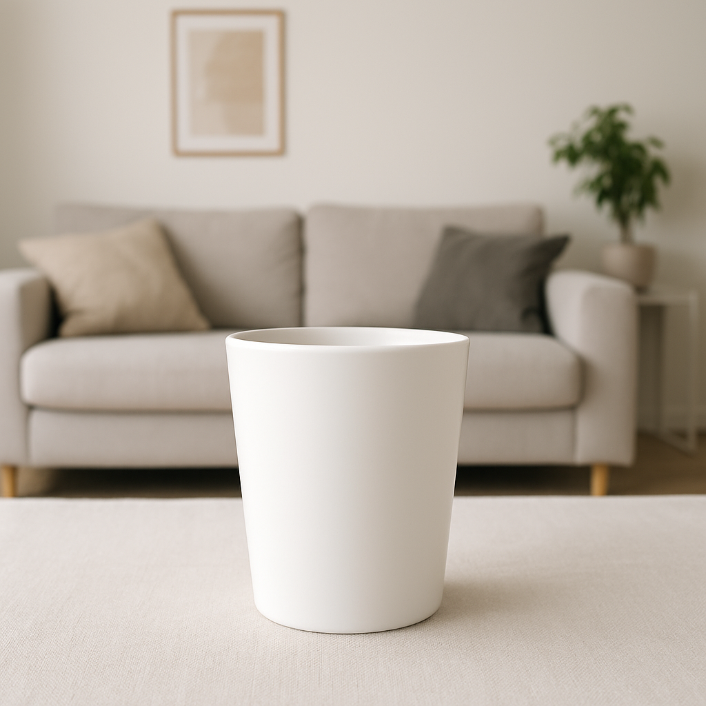 Tasse ohne Griff "weiß" - 270ml