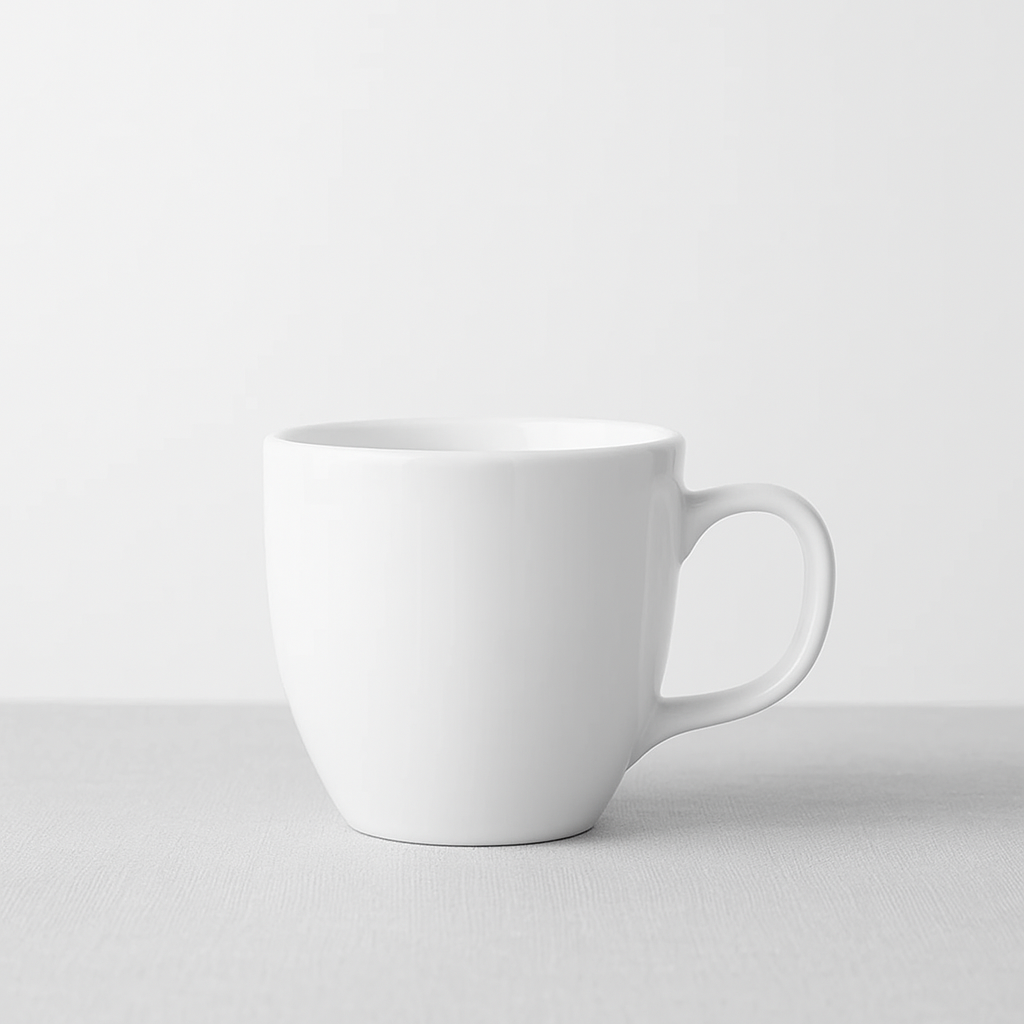 Keramiktasse "weiß" - 200ml