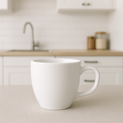 Keramiktasse "weiß" - 200ml